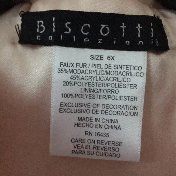 Biscotti fur bolero jacket - Picture 4 of 4